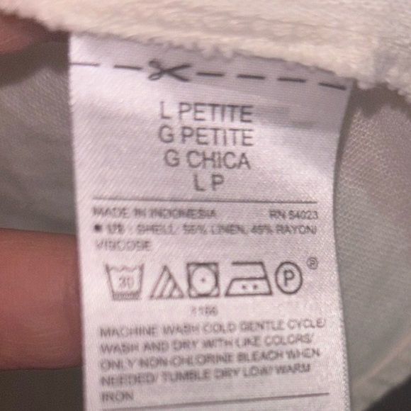 Linen blend dress - Picture 2 of 3